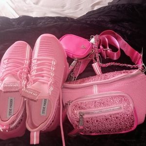 Steve madden shoes and bag